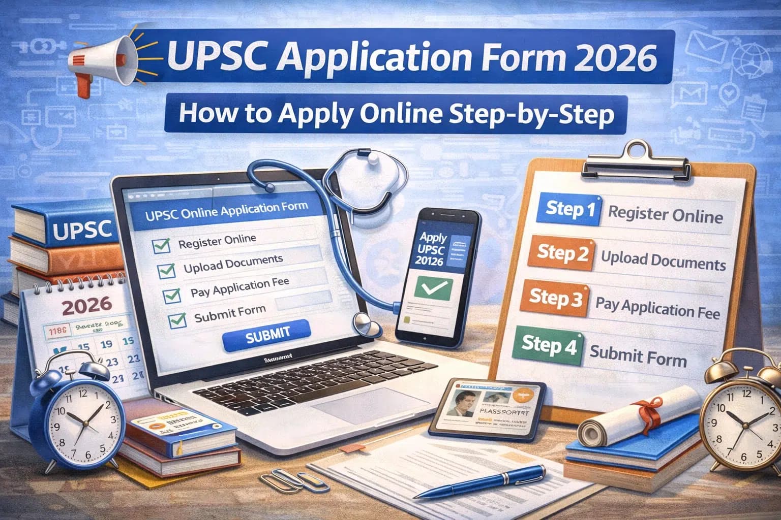 UPSC Application Form 2026: How to Apply Online Step-by-Step