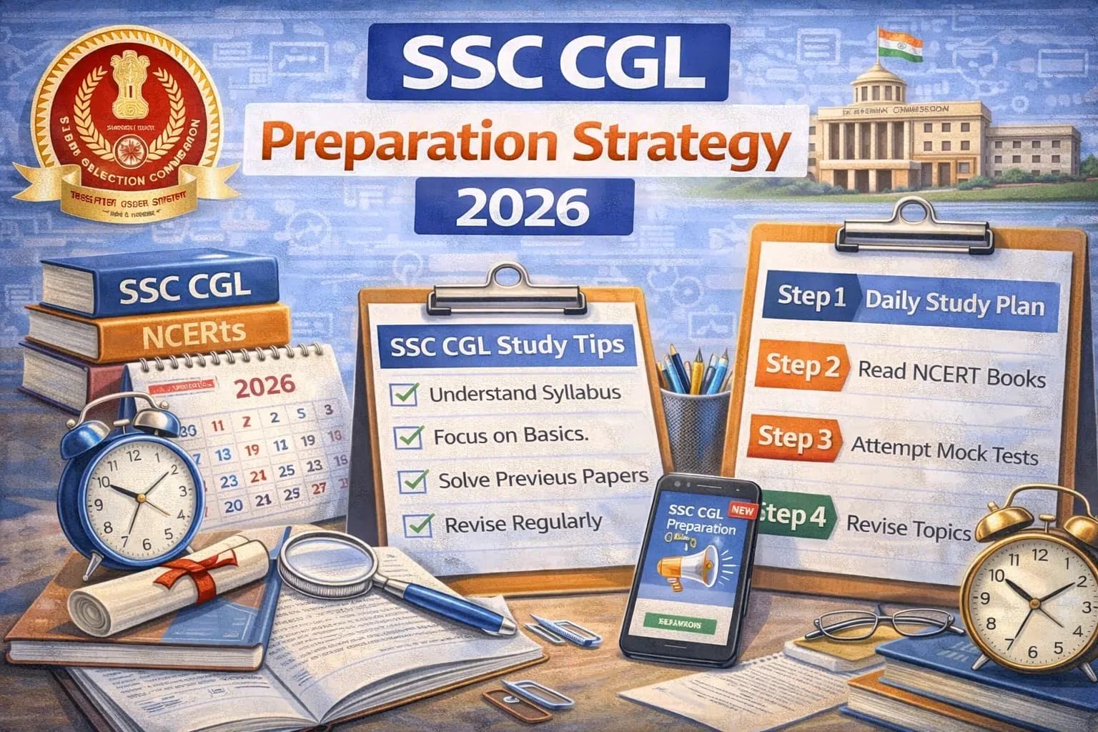 SSC CGL Preparation Strategy 2026